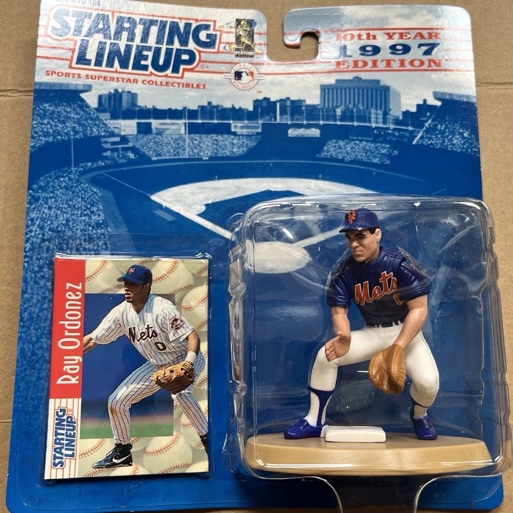 Rey Ordonez #0 New York Mets MLB Starting Lineup 1997 Action Figure